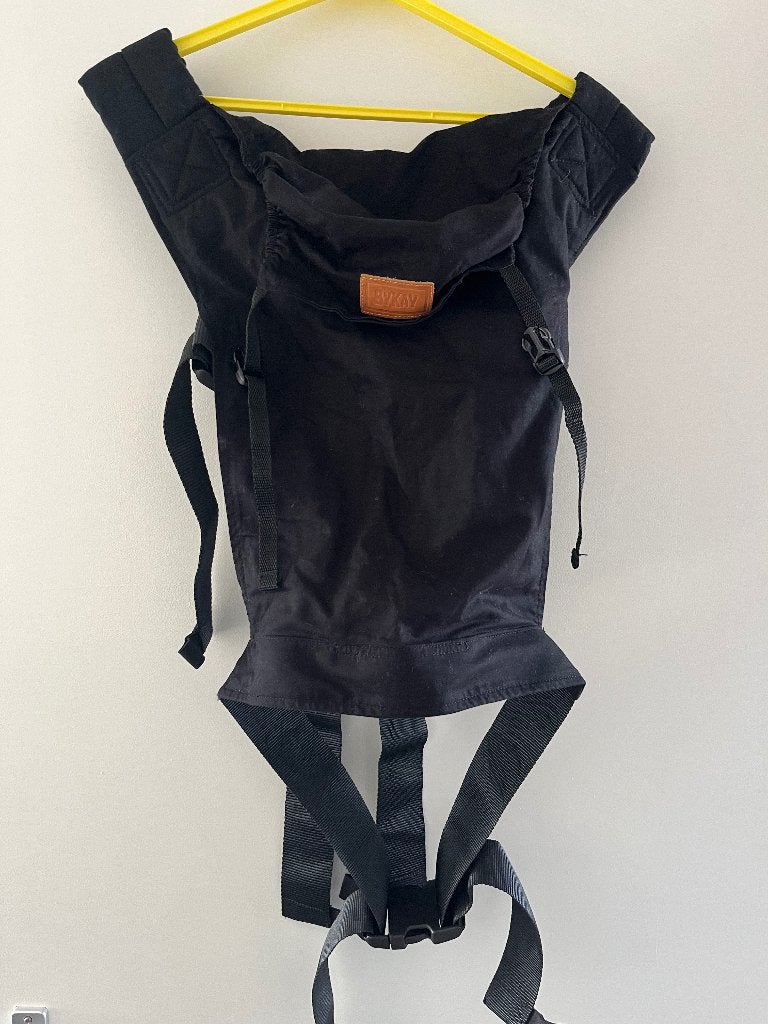 Draagdoek ByKay click classic black (z.g.a.n), Overige merken, Ophalen of Verzenden, Zo goed als nieuw, Buik
