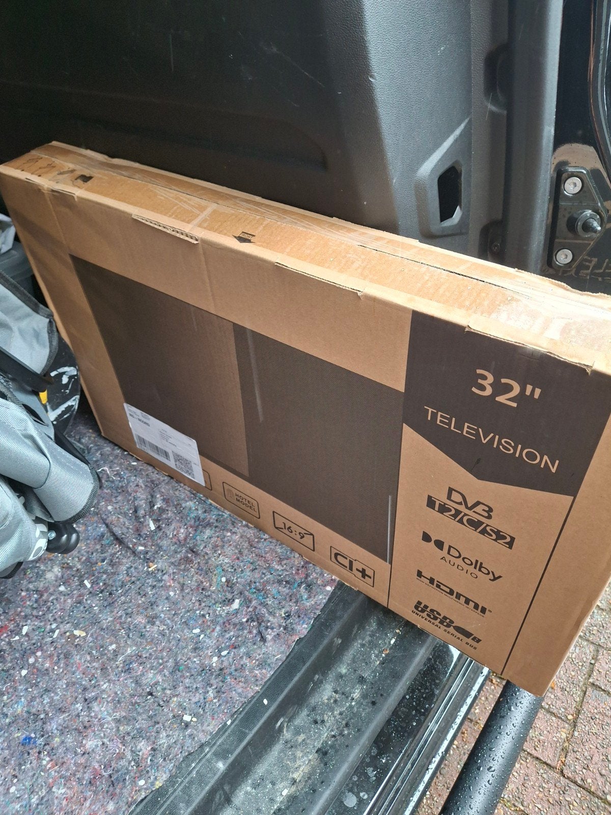 ::Nieuw in doos: 32 inch LED TV (HD / HDMI / USB) – Ideaal v, Ophalen, Nieuw, Tv en Weergevers