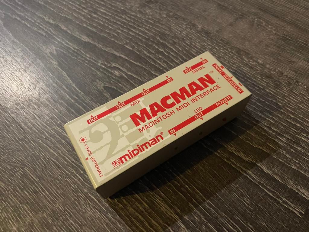 MACMAN midiman, macintosch midi interface, Muziek en Instrumenten, Midi-apparatuur, Ophalen of Verzenden