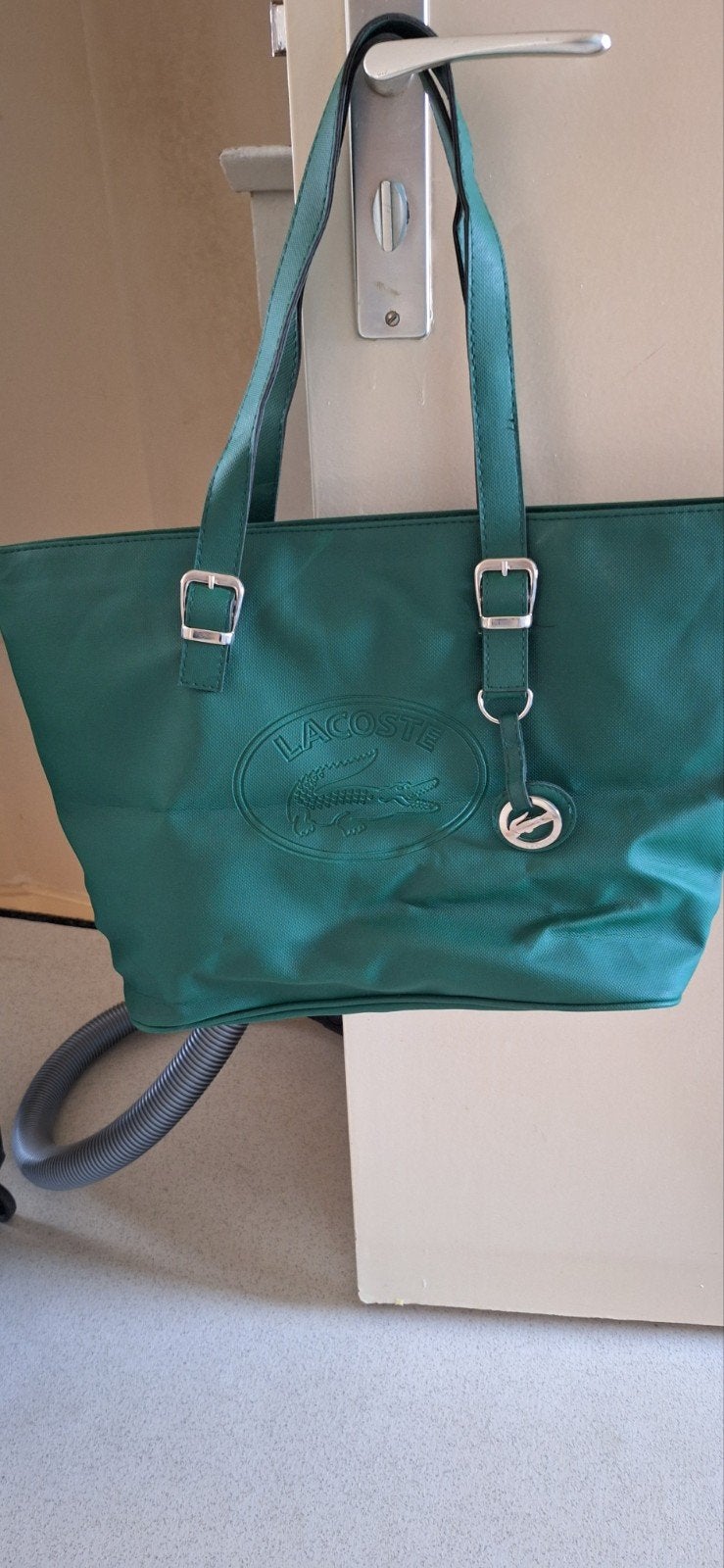 Groene krokodil shopper, Sieraden, Tassen en Uiterlijk, Tassen | Damestassen, Ophalen of Verzenden, Nieuw, Groen, Shopper
