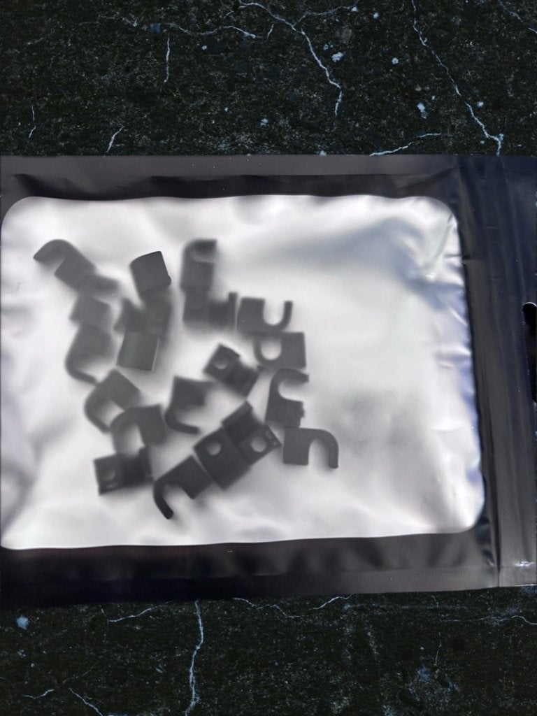 Kleine zwarte clips voor diverse toepassingen, Ophalen of Verzenden, Nieuw, Minder dan 50 mm, Overige typen