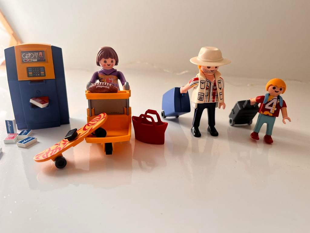 Playmobil Reisset met automaat en figuren, Ophalen, Zo goed als nieuw