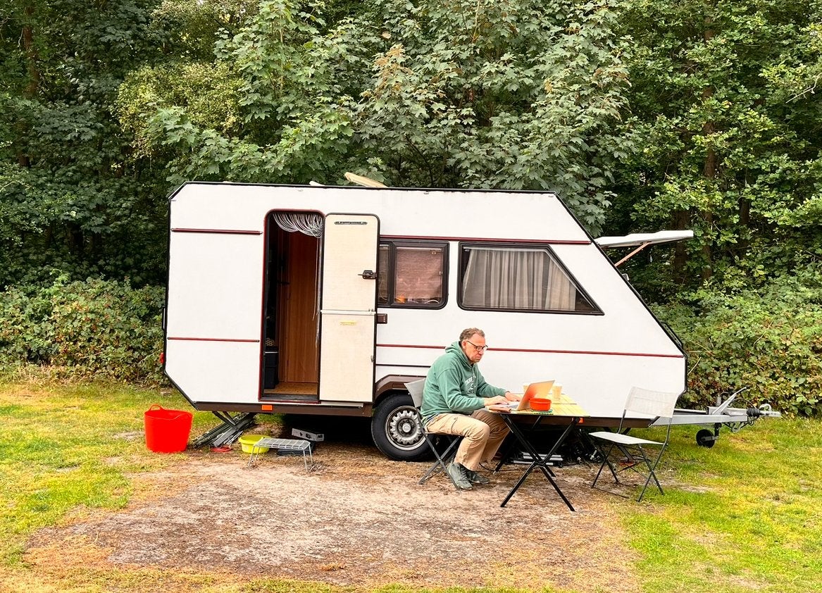 Caravan met voortent Tabbert uit 1981, Kachel, Tabbert, Treinzit, 750 - 1000 kg