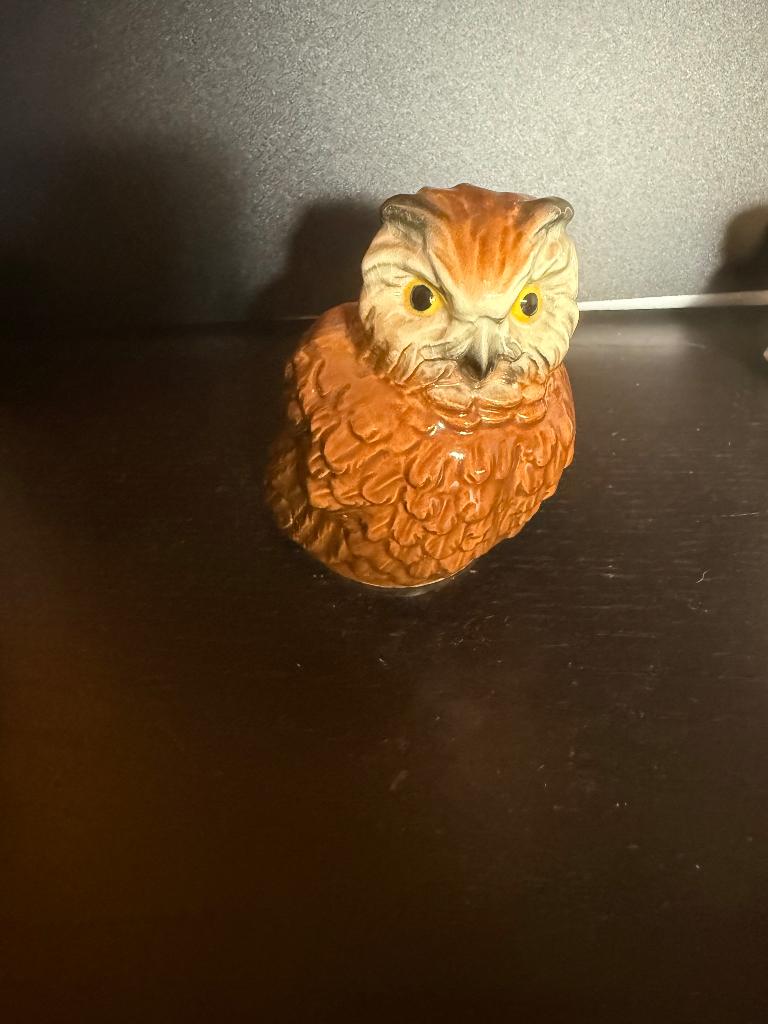 Goebel porseleinen uil beeldje, Verzamelen, Beelden en Beeldjes, Ophalen of Verzenden, Gebruikt, Dier