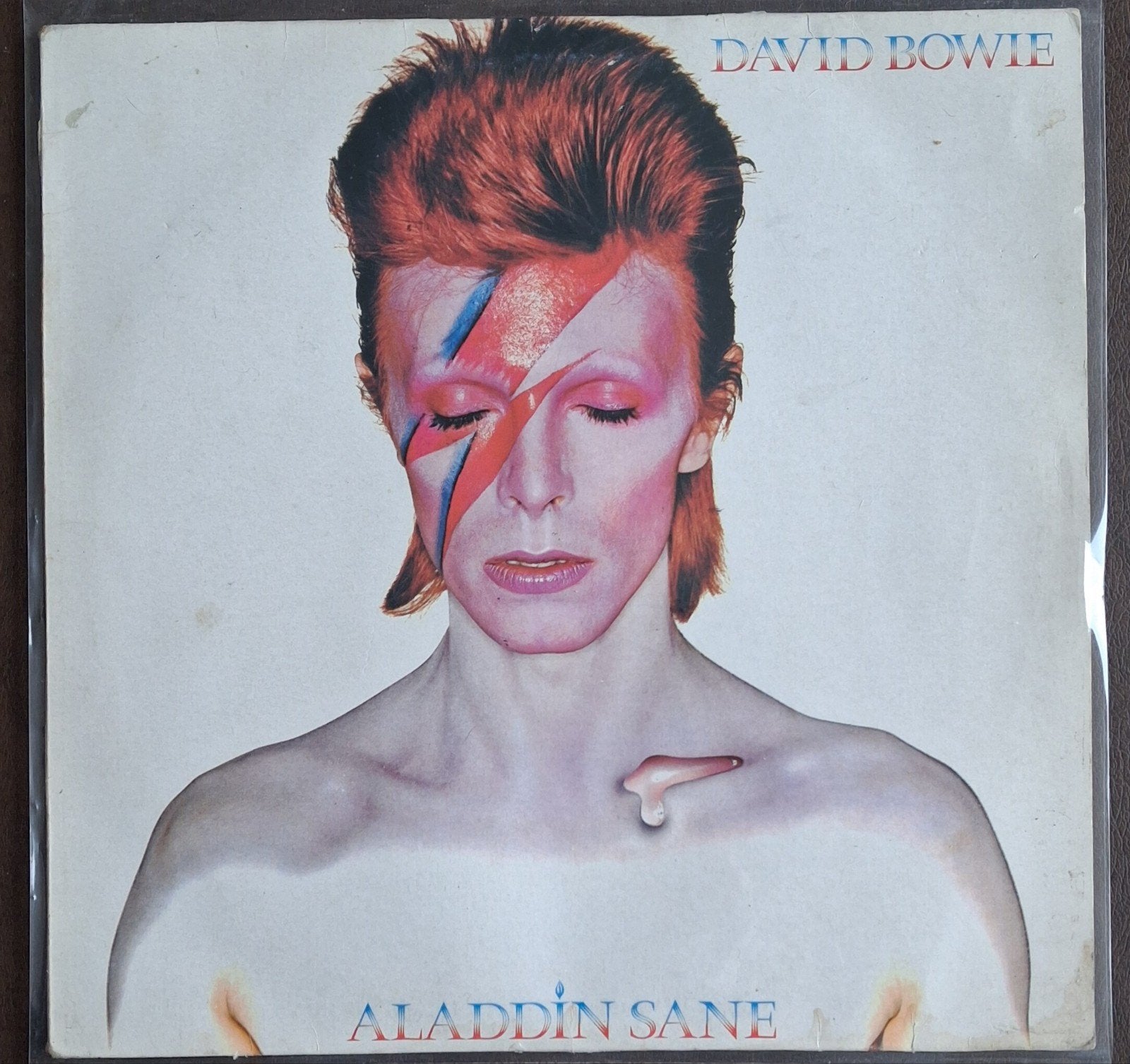 David Bowie, Alladin sane. 1981. Vinyl Lp., Ophalen, Zo goed als nieuw, Cd of Plaat