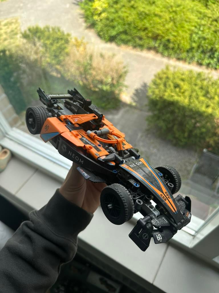 Formule race auto LEGO technic, Ophalen of Verzenden, Zo goed als nieuw, Garagekrik