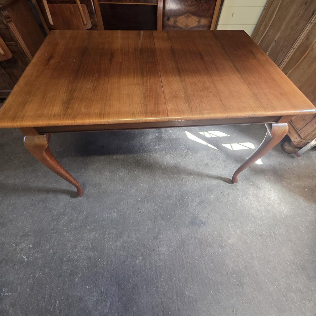 Antieke uitschuifbare eettafel - massief hout, Antiek en Kunst, Antiek | Meubels | Tafels, Ophalen of Verzenden