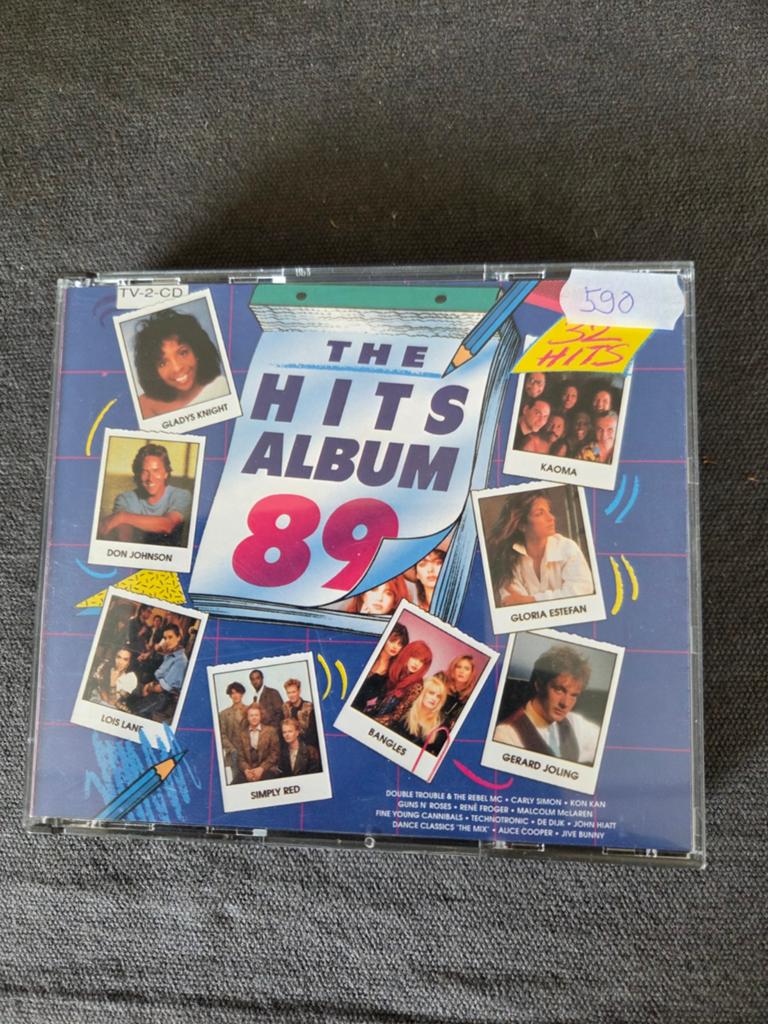The Hits Album 89 - Dubbele CD met 32 hits uit 1989, Ophalen of Verzenden, Gebruikt