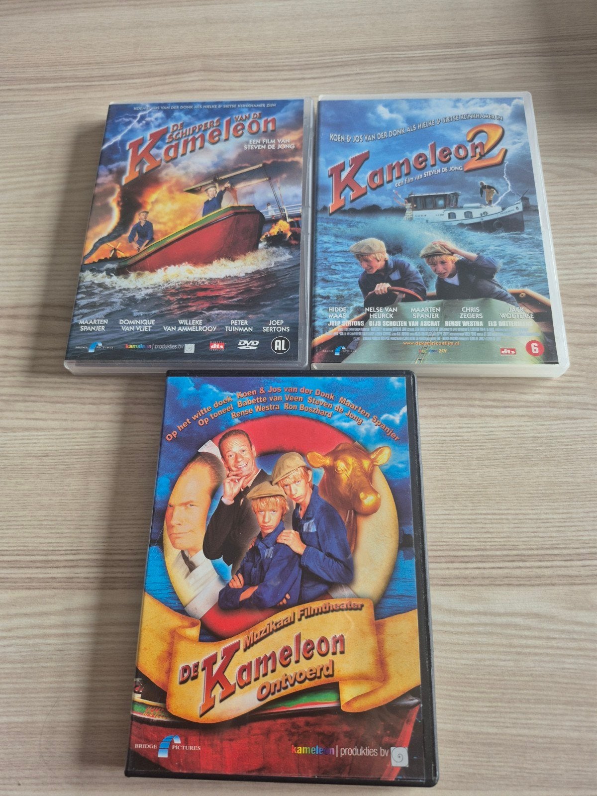 De Kameleon DVD Collectie: Films en Musical, Cd's en Dvd's, Dvd's | Kinderen en Jeugd, Avontuur, Gebruikt, Alle leeftijden, Nederlands