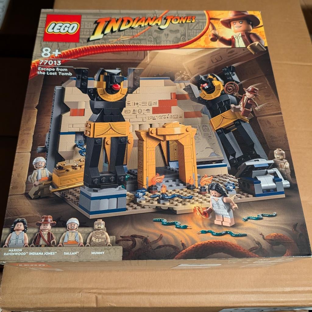 Lego 77013 escape from the lost tomb., Ophalen of Verzenden, Nieuw