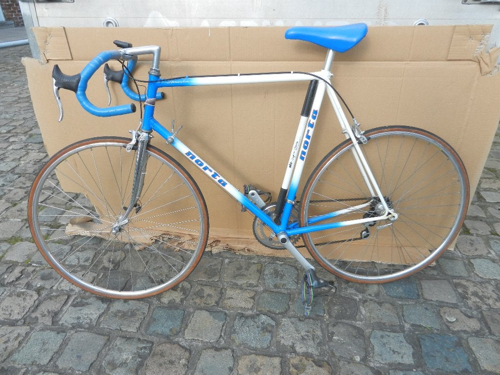 Koersfiets, Fietsen en Brommers, Fietsen | Racefietsen, Gebruikt, Overige merken, Minder dan 10 versnellingen, Staal, Ophalen of Verzenden