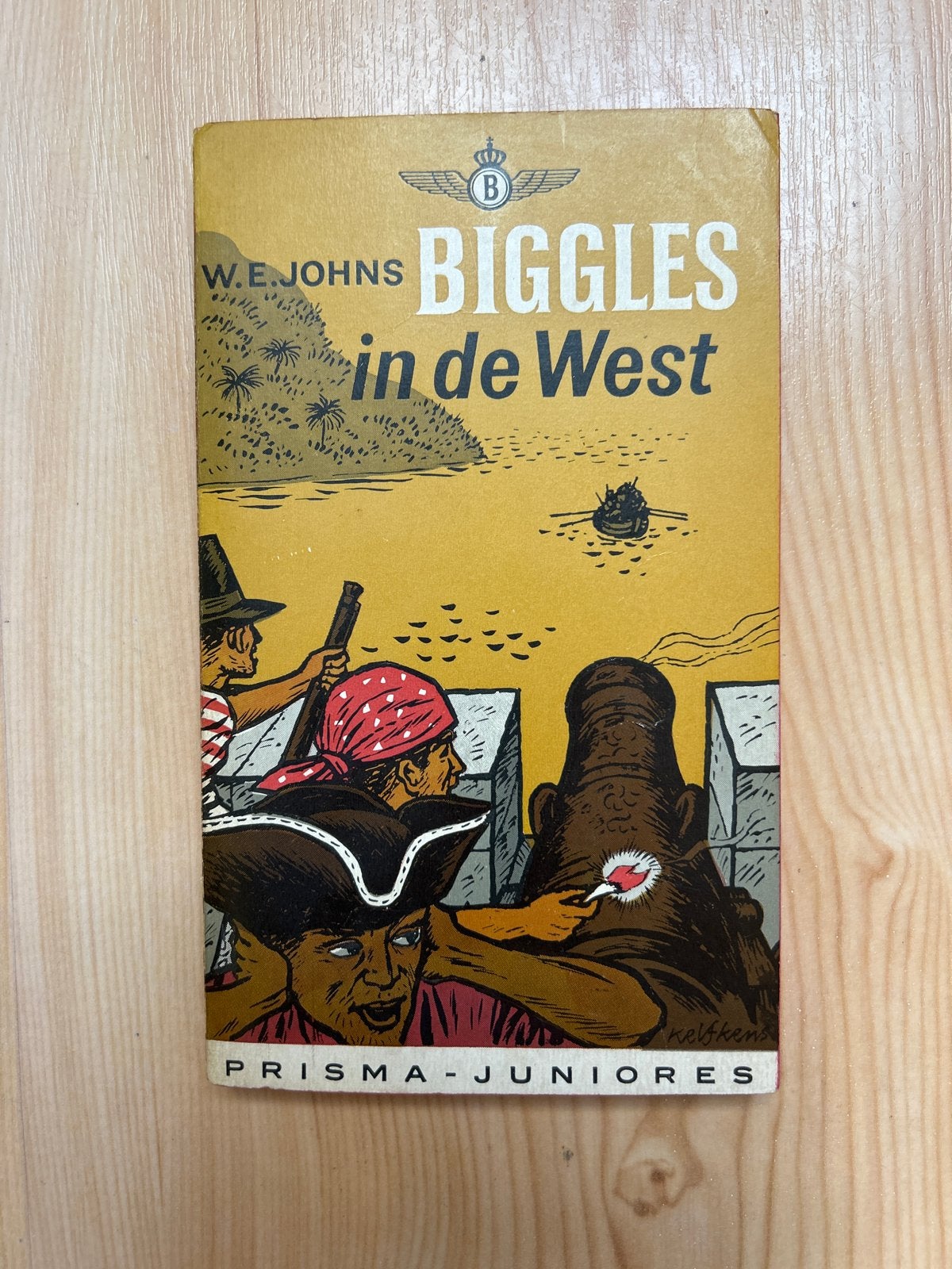 Biggles in de West - Prisma Juniores pocket, Ophalen of Verzenden, Gelezen, Fictie