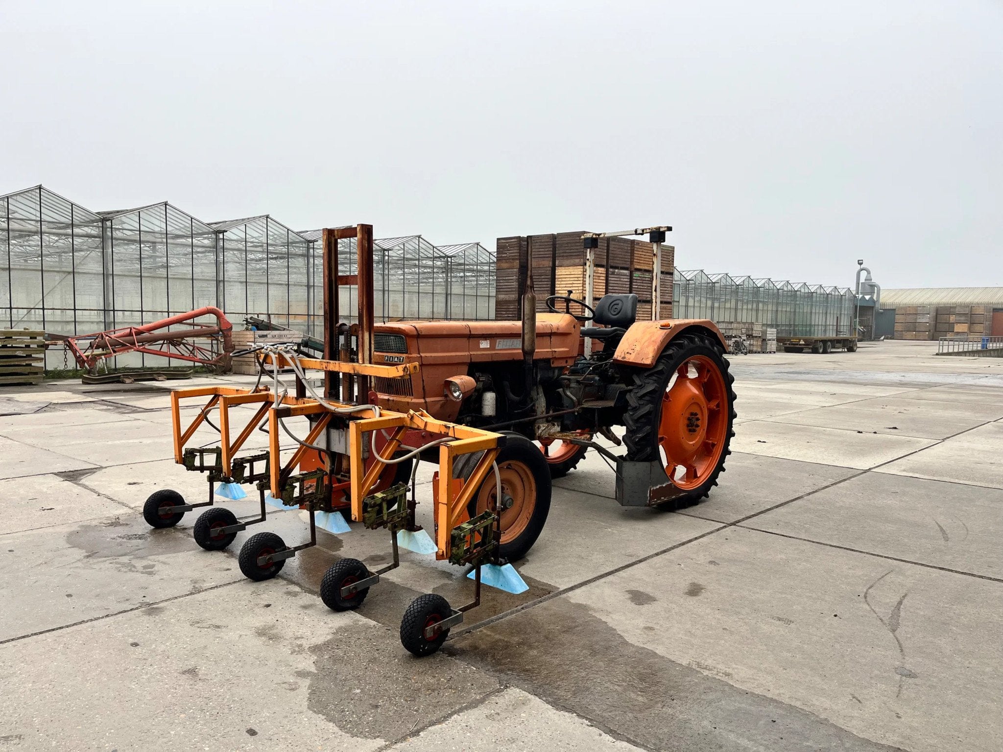 Fiat 4 cylinder Kappenspuit rijenspuit Someca, Zakelijke goederen, Agrarisch | Tractoren, Nieuw, Fiat