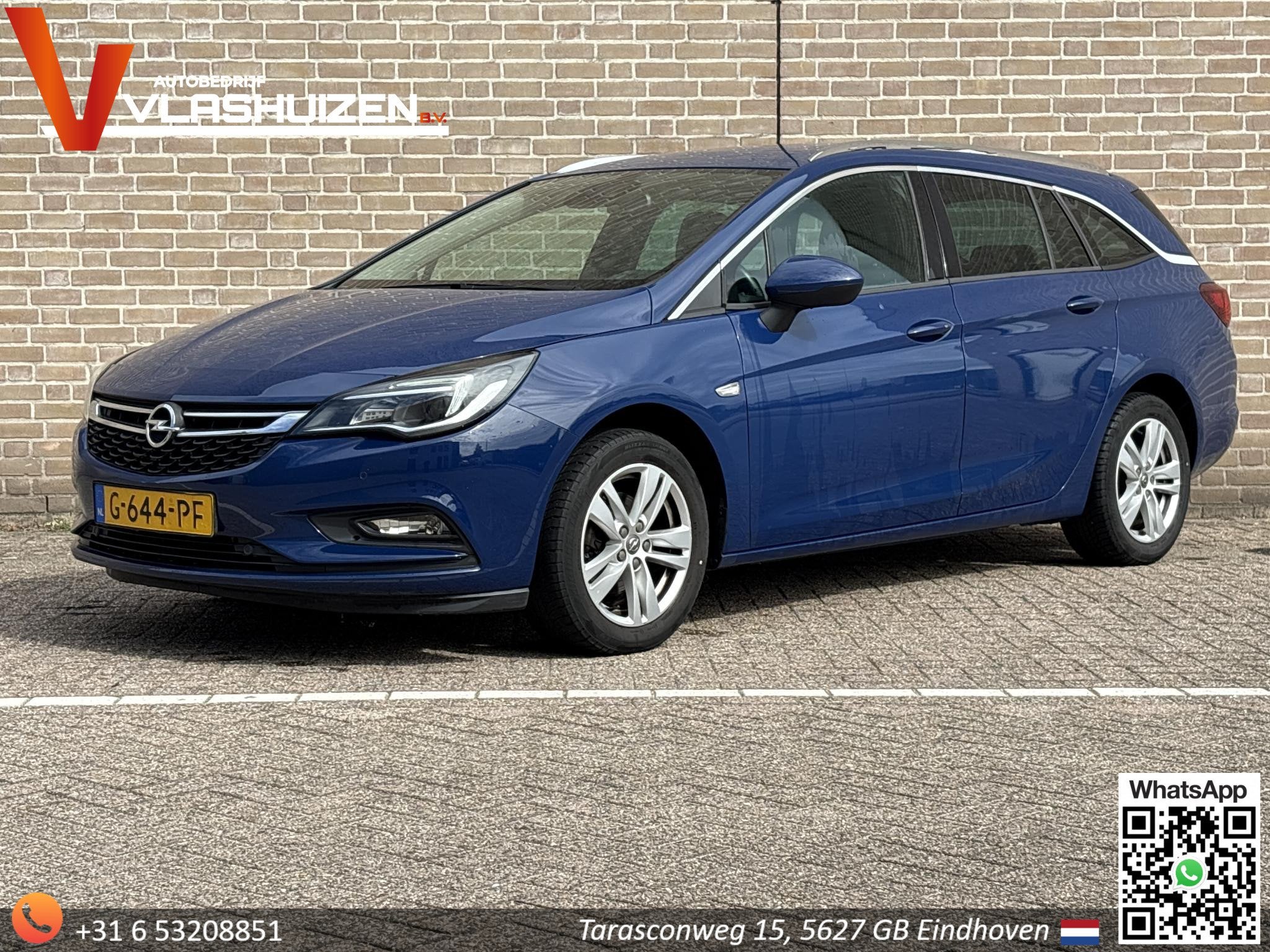 Opel Astra Sports Tourer 1.0 Turbo Business Executive | €, Stof, Gebruikt, 1178 kg, Blauw