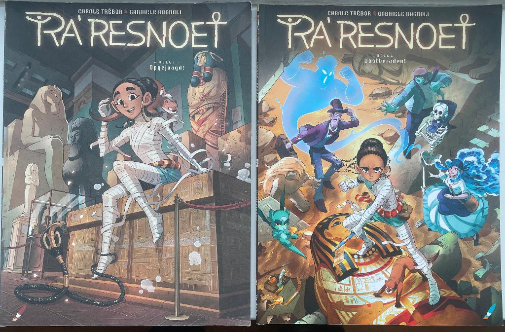 Ra' resnoet deel 1 en 2, Ophalen, Carole Trebor & Gabriele bagnoli, Zo goed als nieuw, Meerdere stripboeken