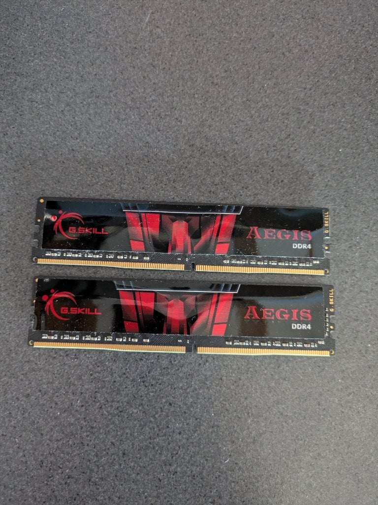 G-Skill F4-3200 C16S-16GIS 2x (32GB DDR4 RAM), Computers en Software, RAM geheugen, 32 GB, DDR4, Ophalen of Verzenden, Zo goed als nieuw