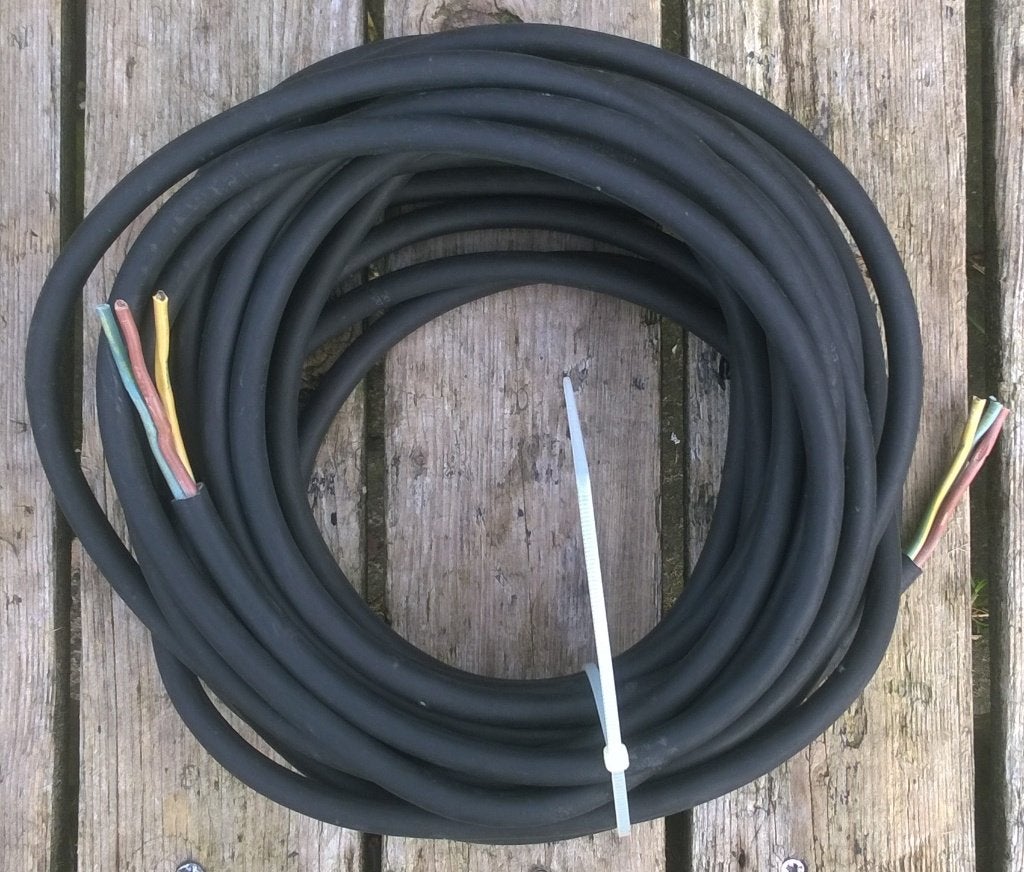 Snoer 10+ meter 230 Volt (3x2,5mm) Draka RWPK, Doe-het-zelf en Verbouw, Elektra en Kabels, Draka, Nieuw, Ophalen of Verzenden