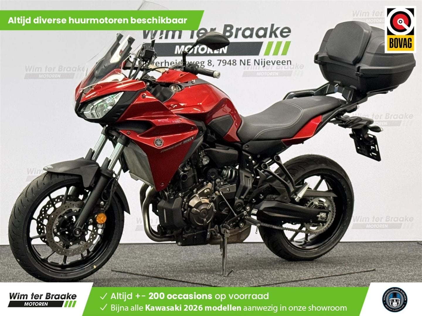 Yamaha Tracer 700 ABS (bj 2017) 18,401 km, 2 cilinders, Motorrijbewijs A, Bedrijf, Onbekend