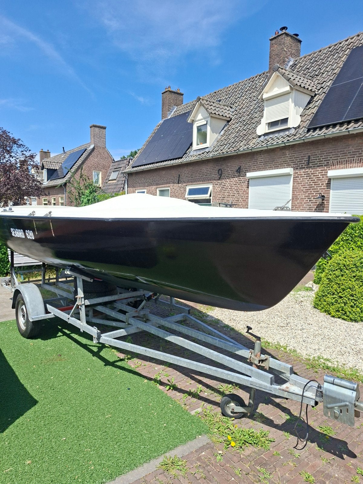 TEAB ..Seabird 620 HY Open Zeilboot - Compleet met Trailer, Ophalen, Overige merken, Polyester, Zelflozend