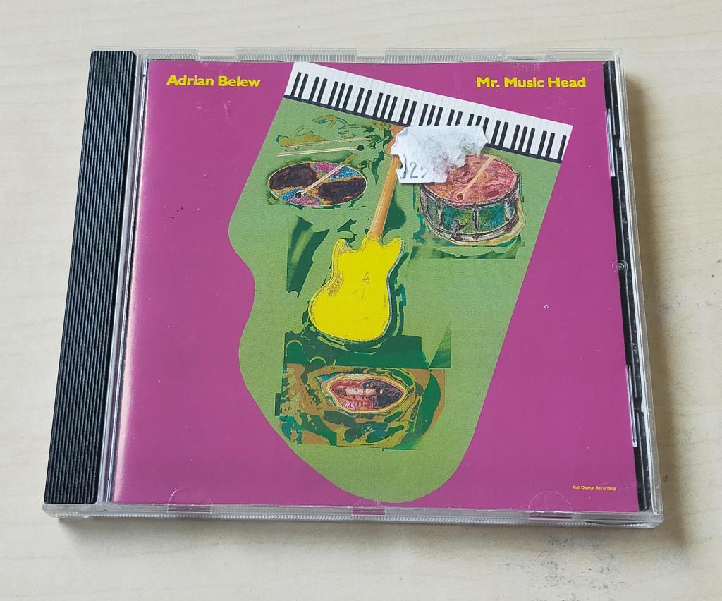 Adrian Belew - Mr. Music Head CD 1989/199? USA, Cd's en Dvd's, Cd's | Rock, Ophalen of Verzenden, Zo goed als nieuw, Poprock