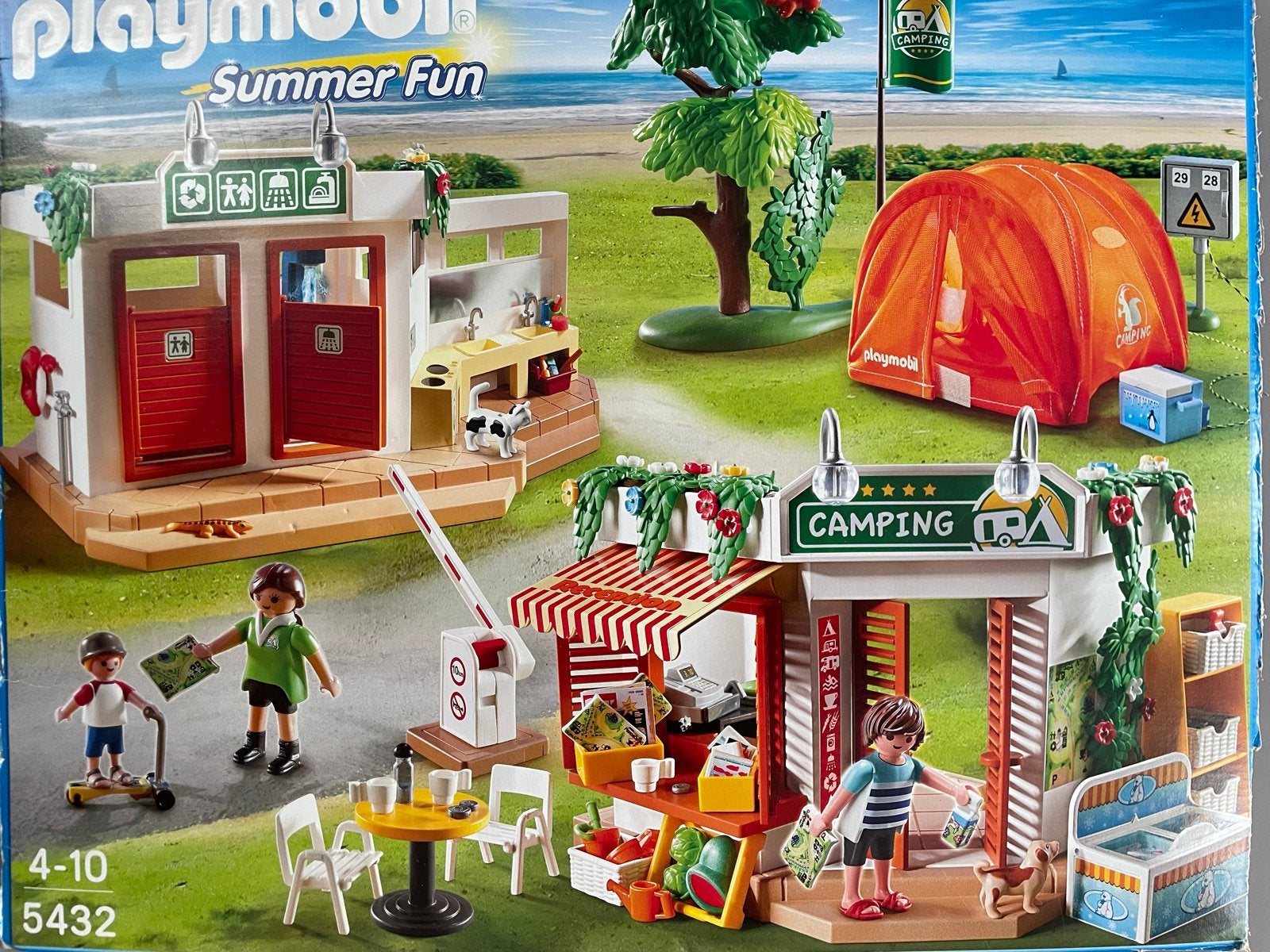 Playmobil Summer Fun Camping Set 5432 - Zo goed als nieuw, Ophalen, Gebouw, Complete set, Summer fun