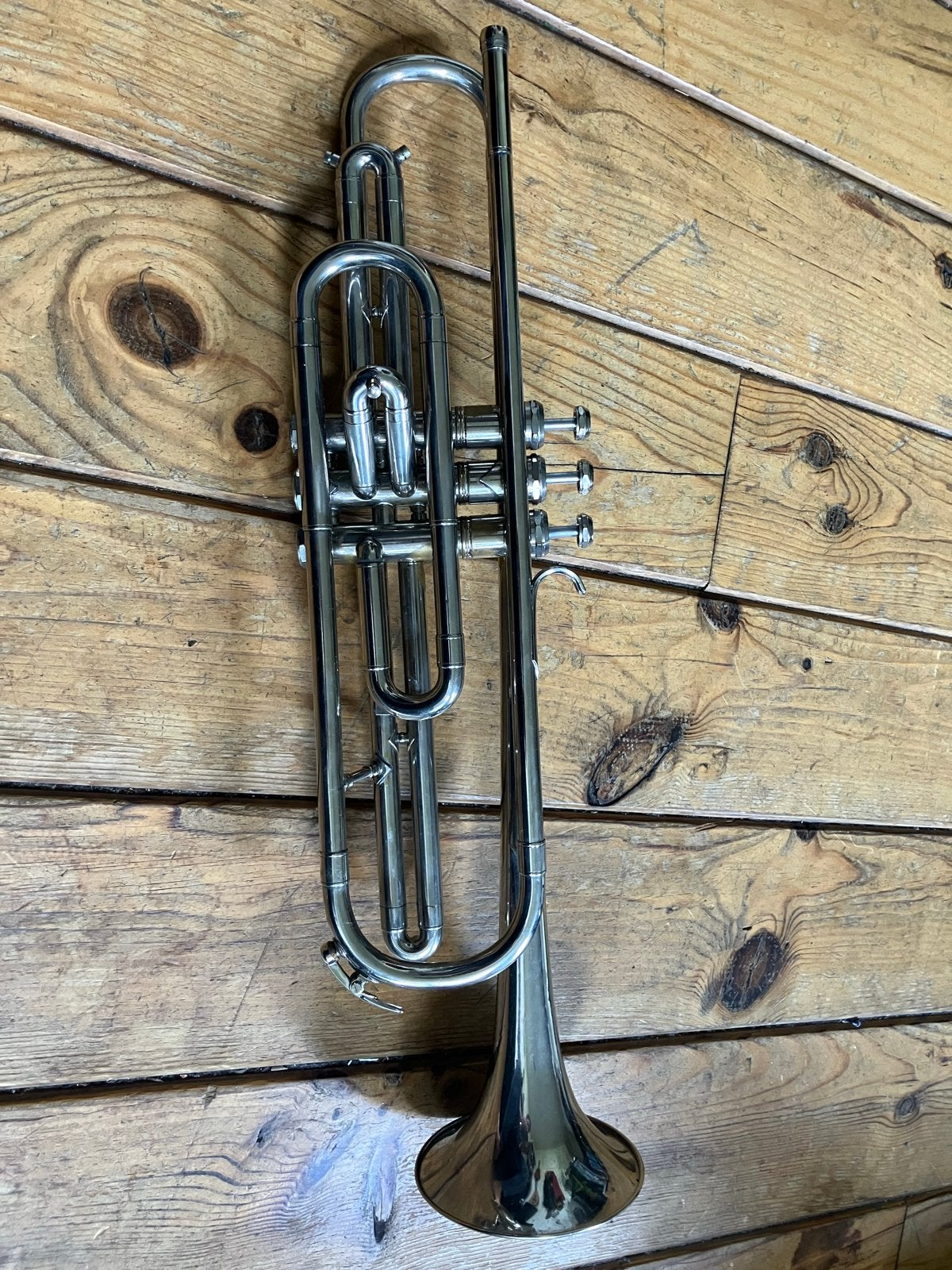 Kühnl Eb alt trompet met nieuw Bach 9AT mondstuk, Muziek en Instrumenten, Blaasinstrumenten | Trompetten, Ophalen of Verzenden