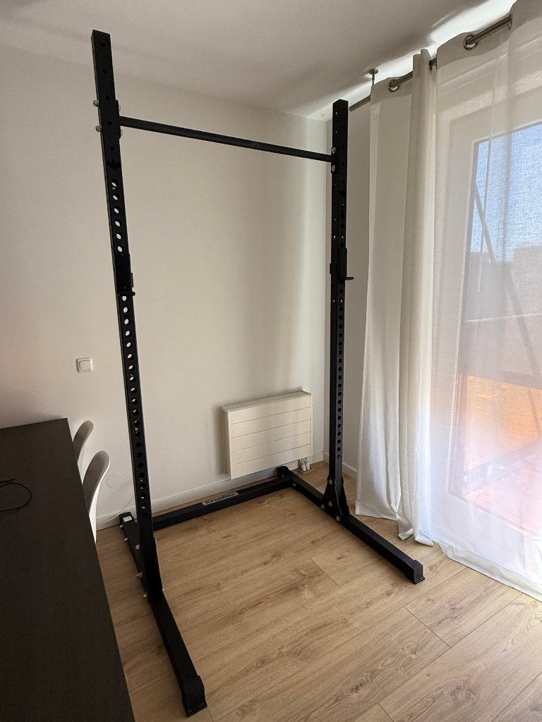 KingsBox Royal Squat Rack / Power Rack met Pull-up bar, Ophalen, Krachtstation, Zo goed als nieuw, Rug