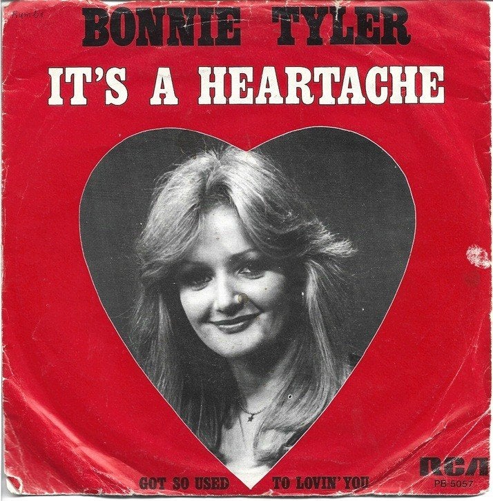 Bonnie Tyler - It's A Heartache, Gebruikt, Verzenden, 7 inch, Pop