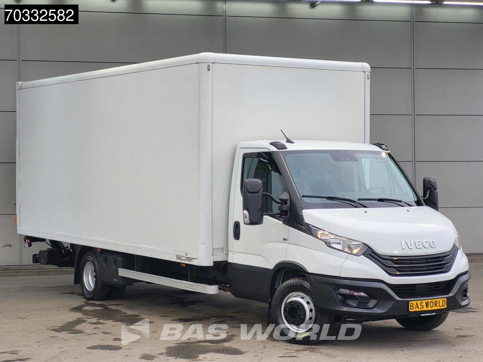 Iveco Daily 72C21 3.0L Automaat 1000KG Laadklep Luchtvering, Automaat, Stof, Gebruikt, Euro 6