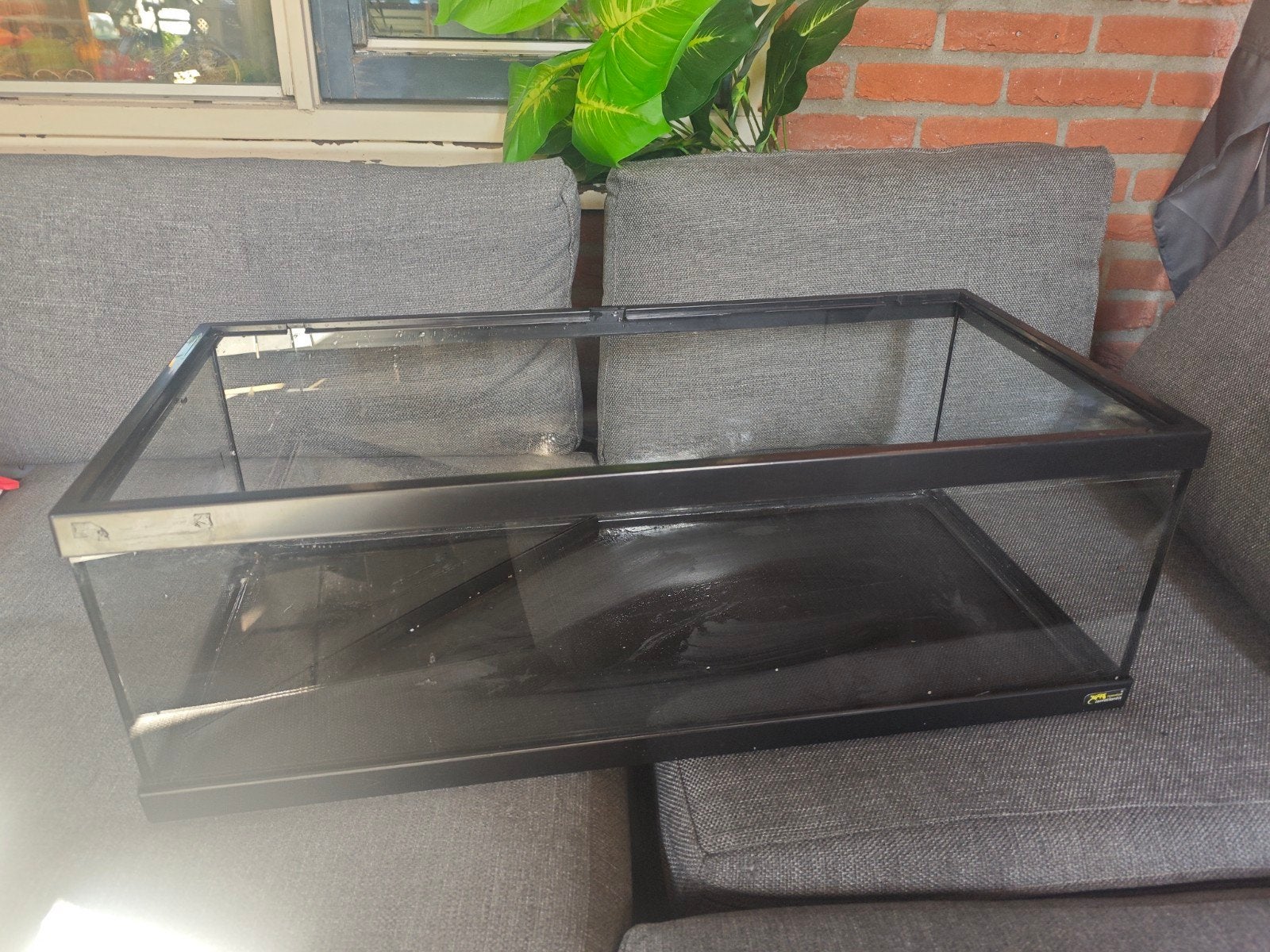 Schildpadden aquarium 
75*36*25, Dieren en Toebehoren, Ophalen of Verzenden, Leeg aquarium