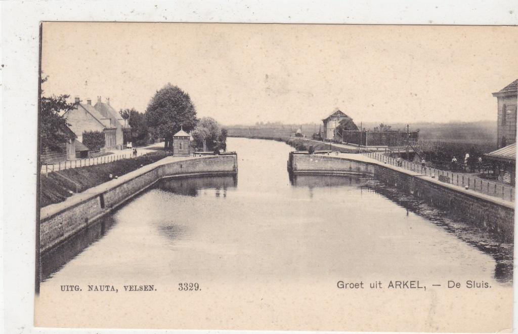 Arkel-De Sluis circa 1910, Verzenden, Voor 1920, Ongelopen, Zuid-Holland
