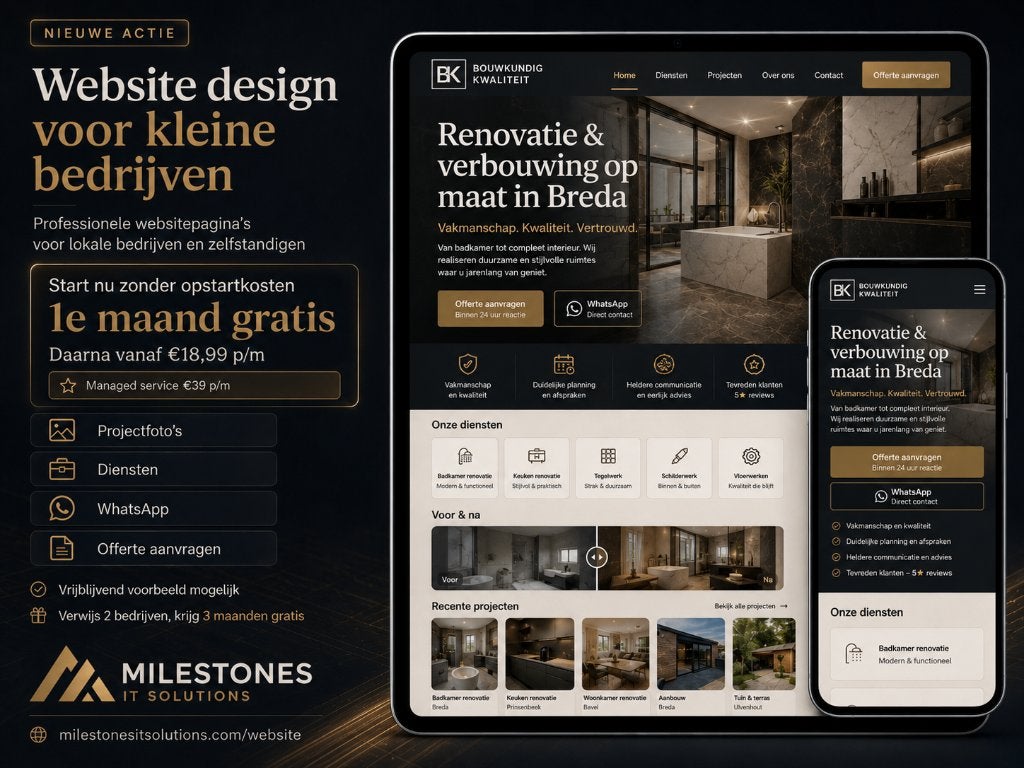 Professionele websites | Start nu gratis!, Diensten en Vakmensen, Webdesign