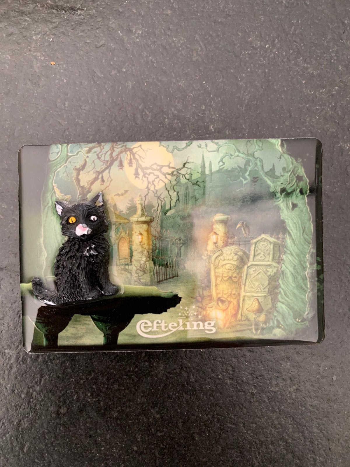 Efteling magneet dans macabre, Verzamelen, Ophalen of Verzenden, Zo goed als nieuw, Button of Speldje