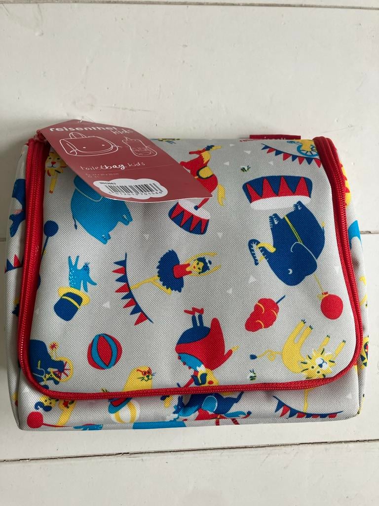 Reisenthel toilettas kids met circusprint, Ophalen of Verzenden, Nieuw, Overige kleuren, Jongen of Meisje