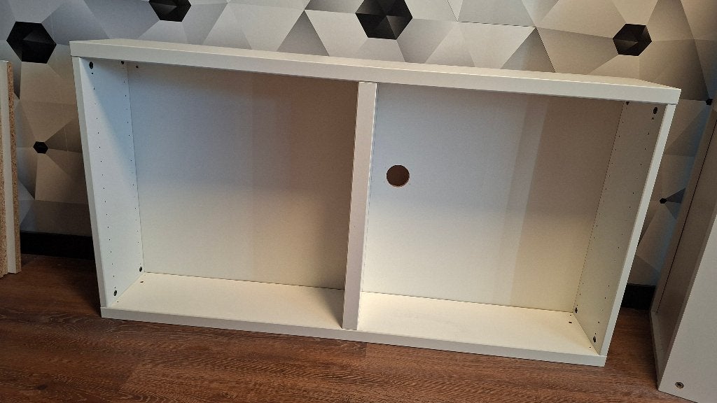 Ikea Besta kast - 120 x 64 x 20 cm kleur wit, Ophalen, Gebruikt, 100 tot 150 cm, Minder dan 25 cm