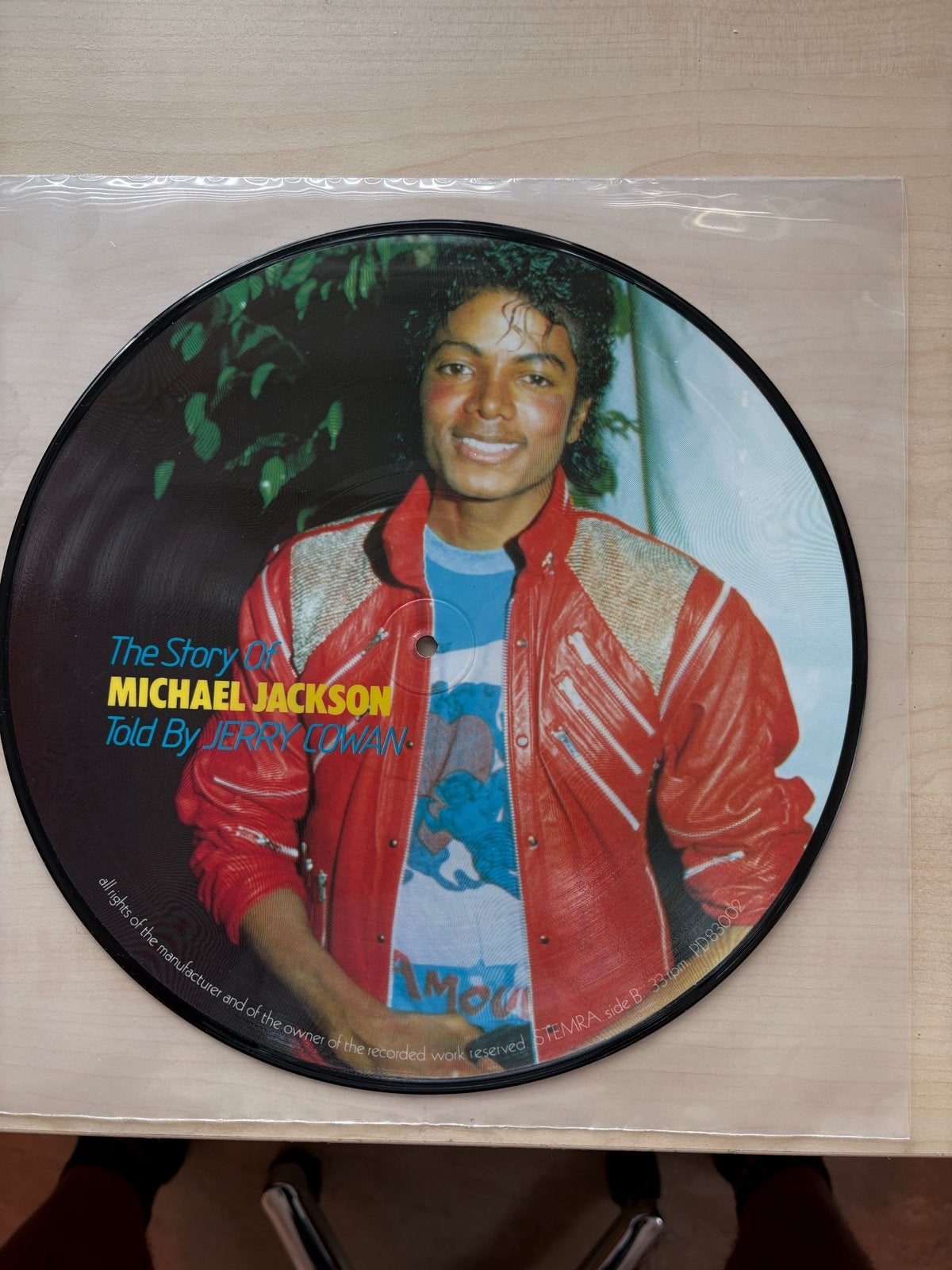 Michael Jackson Picture Disc - The Story Of Michael Jackson, Cd's en Dvd's, Vinyl | Pop, LP, Pop, Ophalen of Verzenden, Zo goed als nieuw
