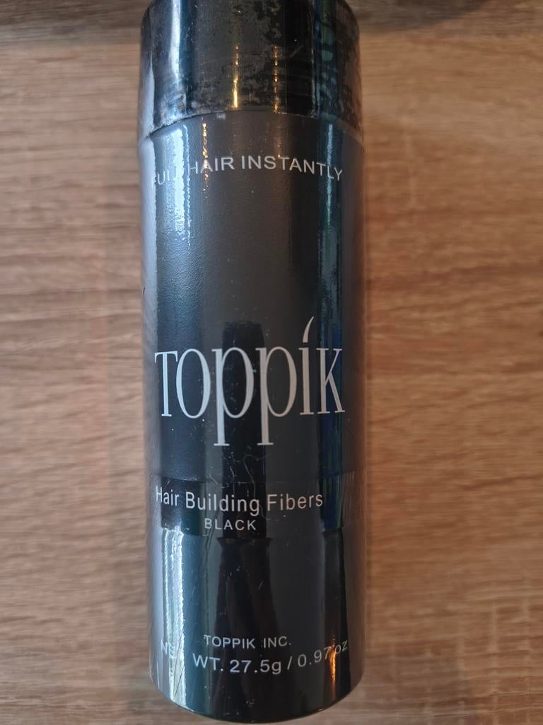 Toppik Hair Building Fibers Zwart - 10 stuks, Ophalen of Verzenden, Nieuw