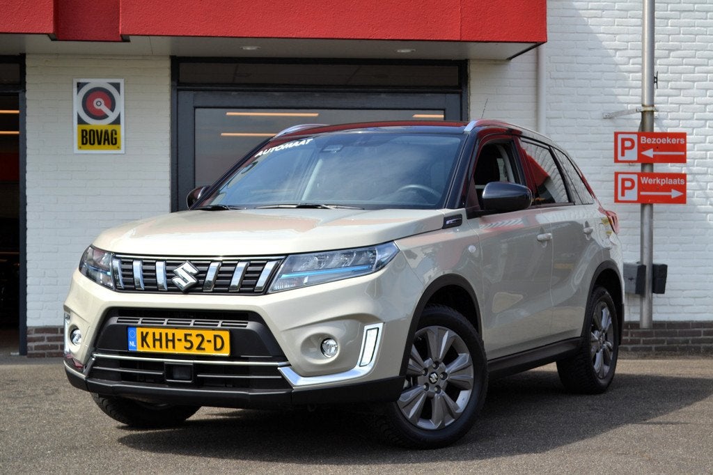 Suzuki Vitara 1.5 Hybrid Automaat, Navi, Camera, Two Tone, 2, Auto's, Suzuki, Bedrijf, Te koop, Vitara, ABS, Achteruitrijcamera