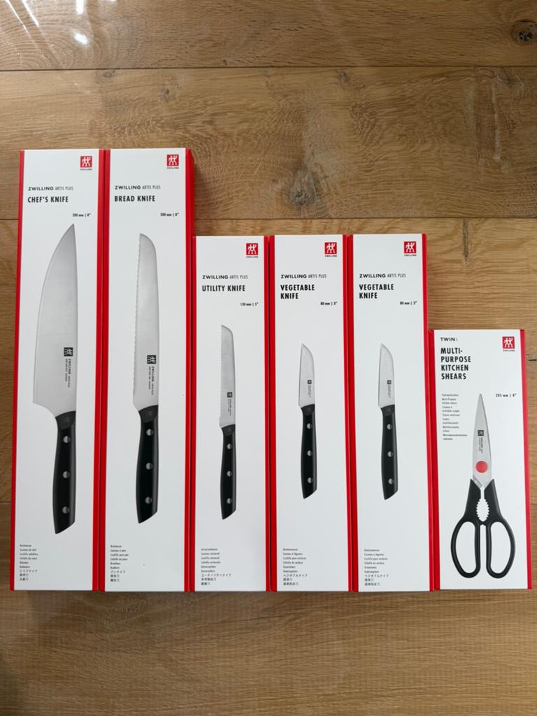 Zwilling messenset, Huis en Inrichting, Keuken | Bestek, Ophalen of Verzenden, Nieuw, Rvs of Chroom