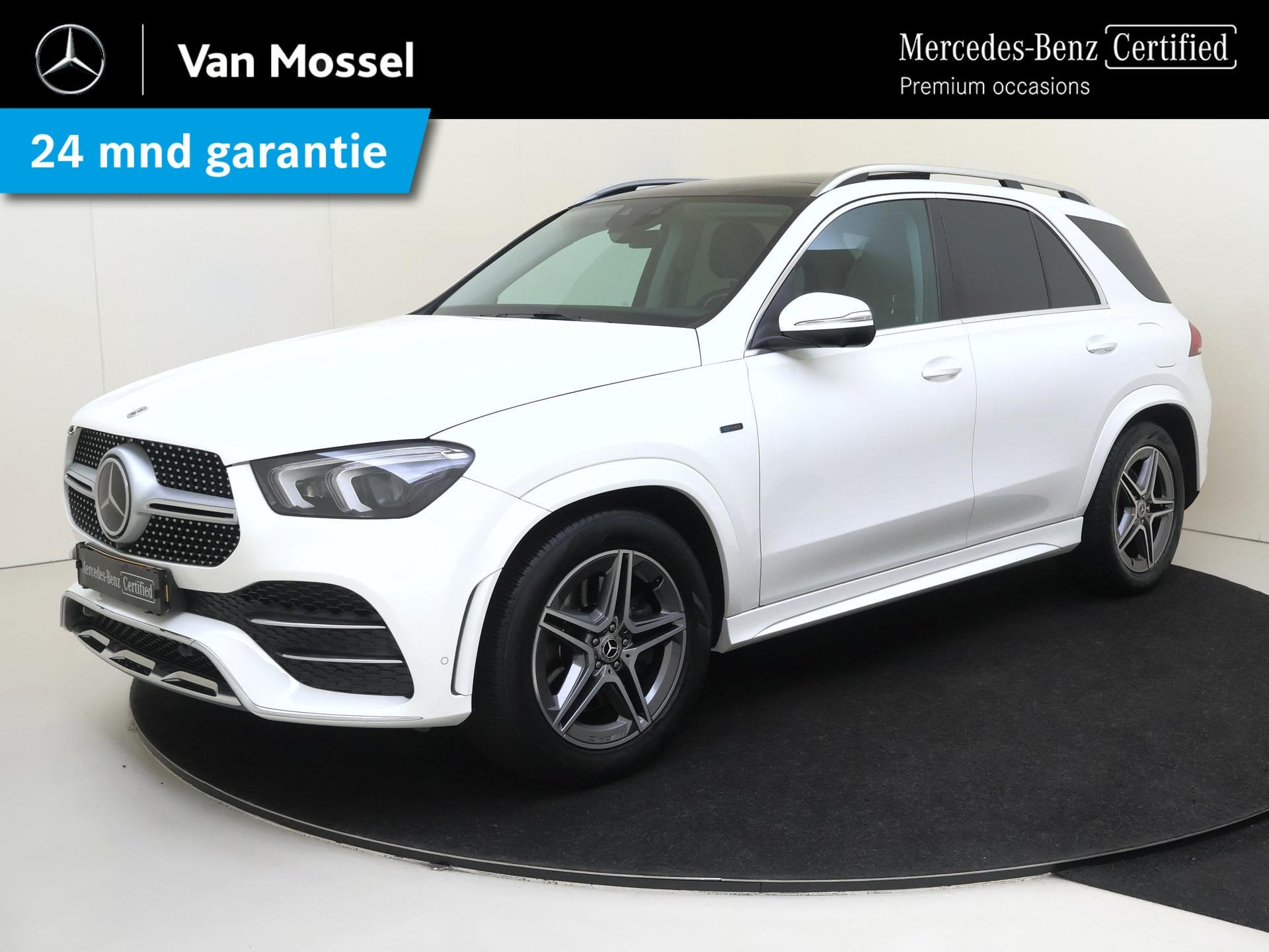 Mercedes-Benz GLE-klasse 350 e 4MATIC Premium Plus, Auto's, 4 cilinders, Wit, Plug-in hybride, Bedrijf