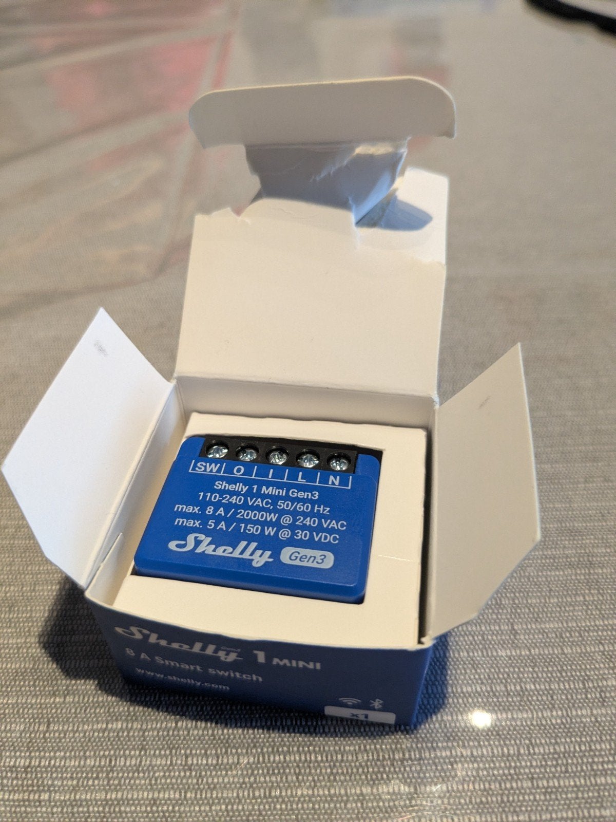 Shelly 1 Mini Gen3 Smart Schakelaar - Nieuw in doos, Ophalen of Verzenden, Nieuw