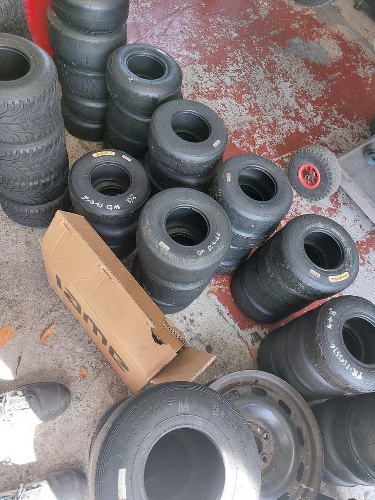 Mini onderdelen oa: Oxitec Achter Velgen Gebruikt, Ophalen of Verzenden, Gebruikt, Onderdelen Kart