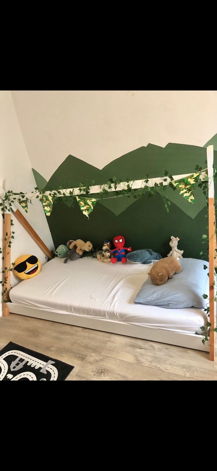 Superleuk TIPI bed. 90x2.00, Ophalen, Gebruikt, Overige typen