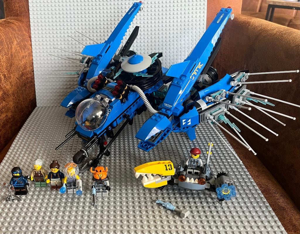 Ninjago Movie: 70614 Lightning Jet, Lego, Ophalen of Verzenden, Zo goed als nieuw, Compleet