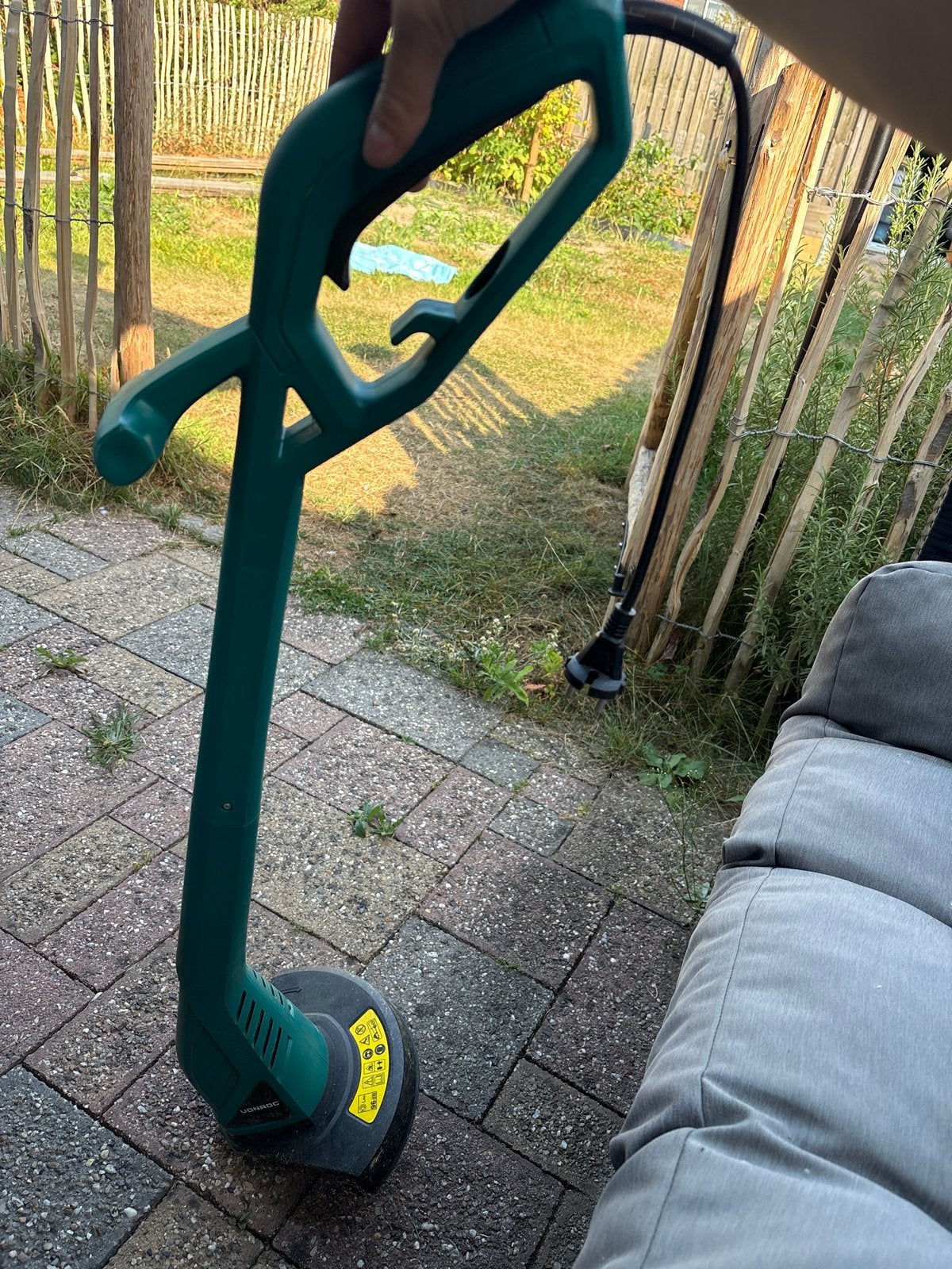 Vonroc kantenmaaier., Tuin en Terras, Ophalen, Gebruikt, 30 tot 50 cm, Elektrisch