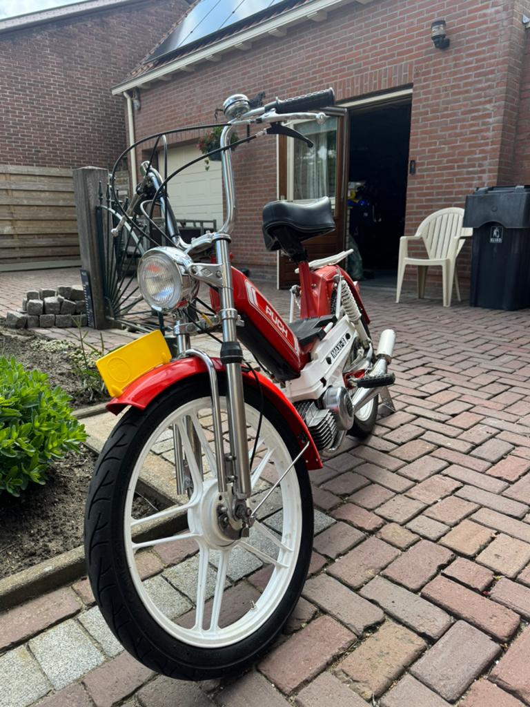 Puch Maxi Steyr 1985 -, Fietsen en Brommers, Ophalen, Zo goed als nieuw, Maximaal 45 km/u, Maxi