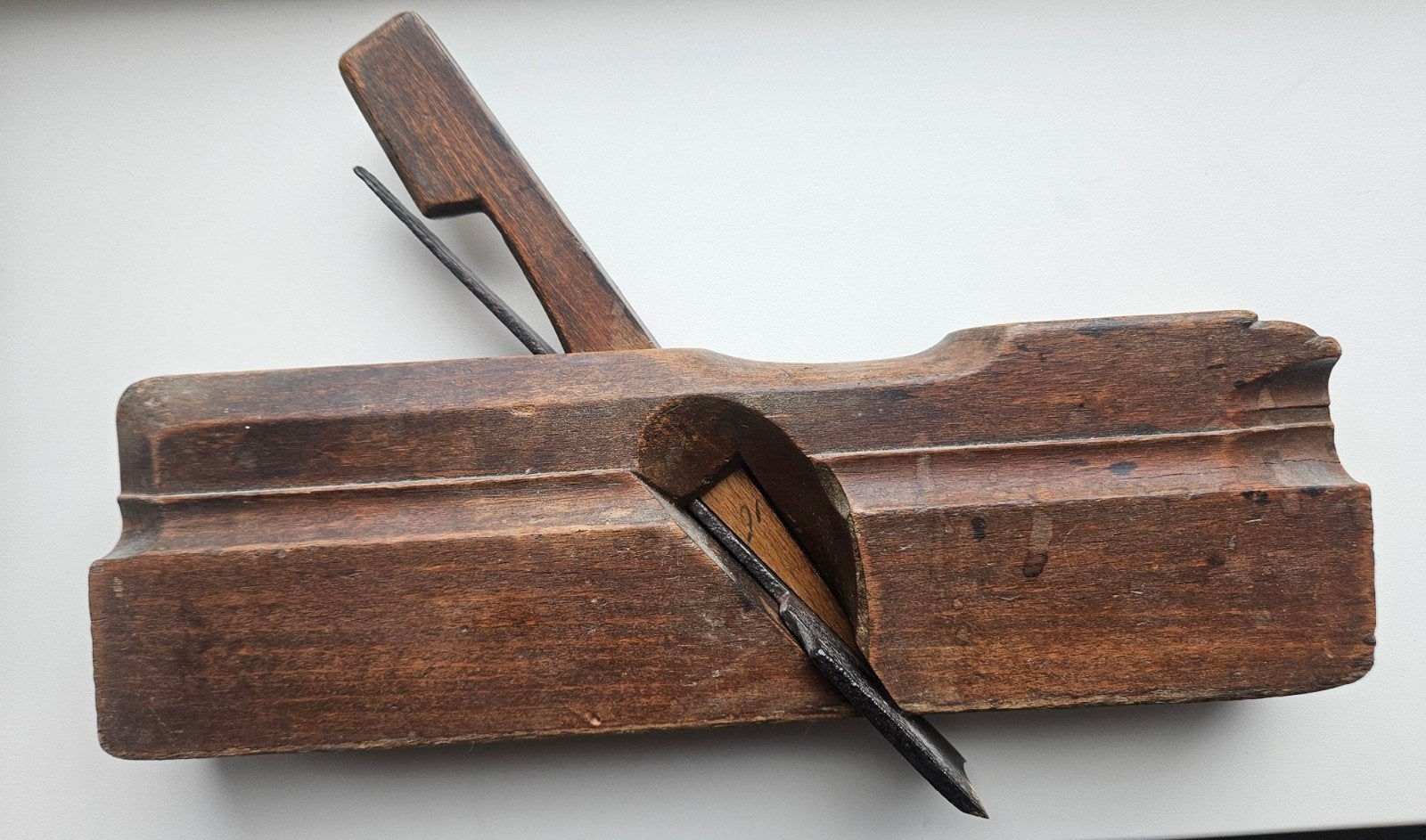Antieke houten schaaf - Handgereedschap, Ophalen of Verzenden