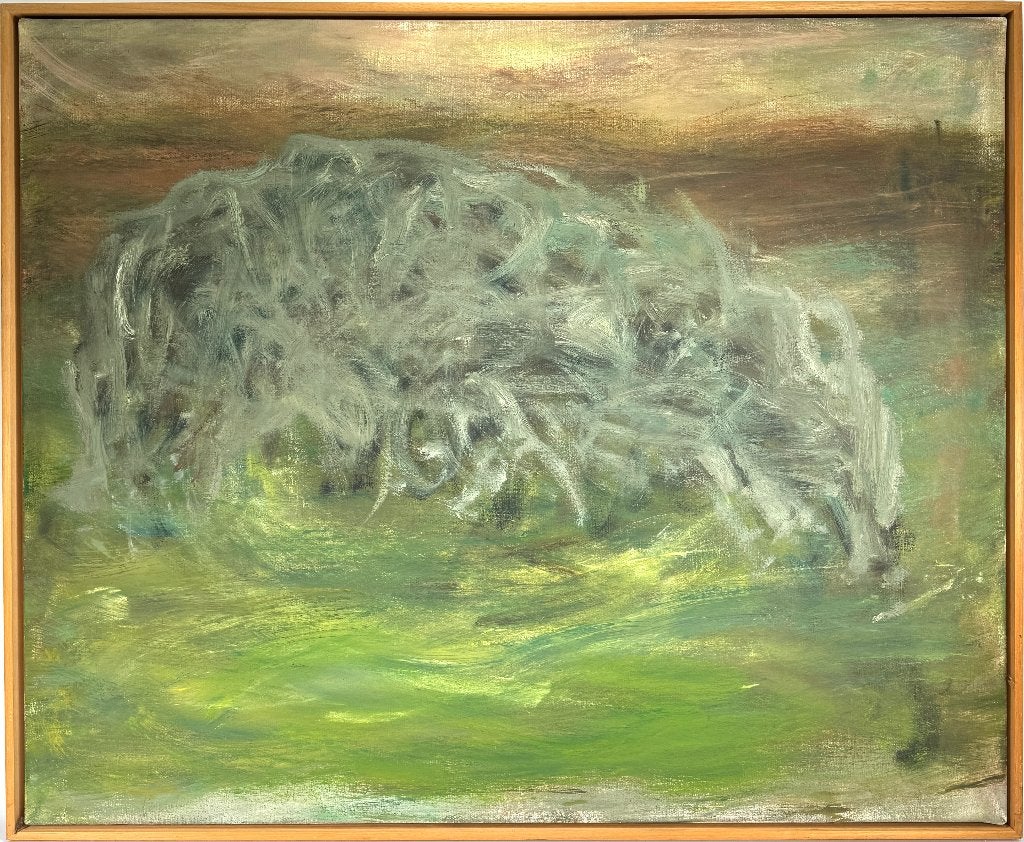 1132. Olieverfschilderij, Hans de Bruijn - abstract, Antiek en Kunst, Kunst | Schilderijen | Abstract, Ophalen