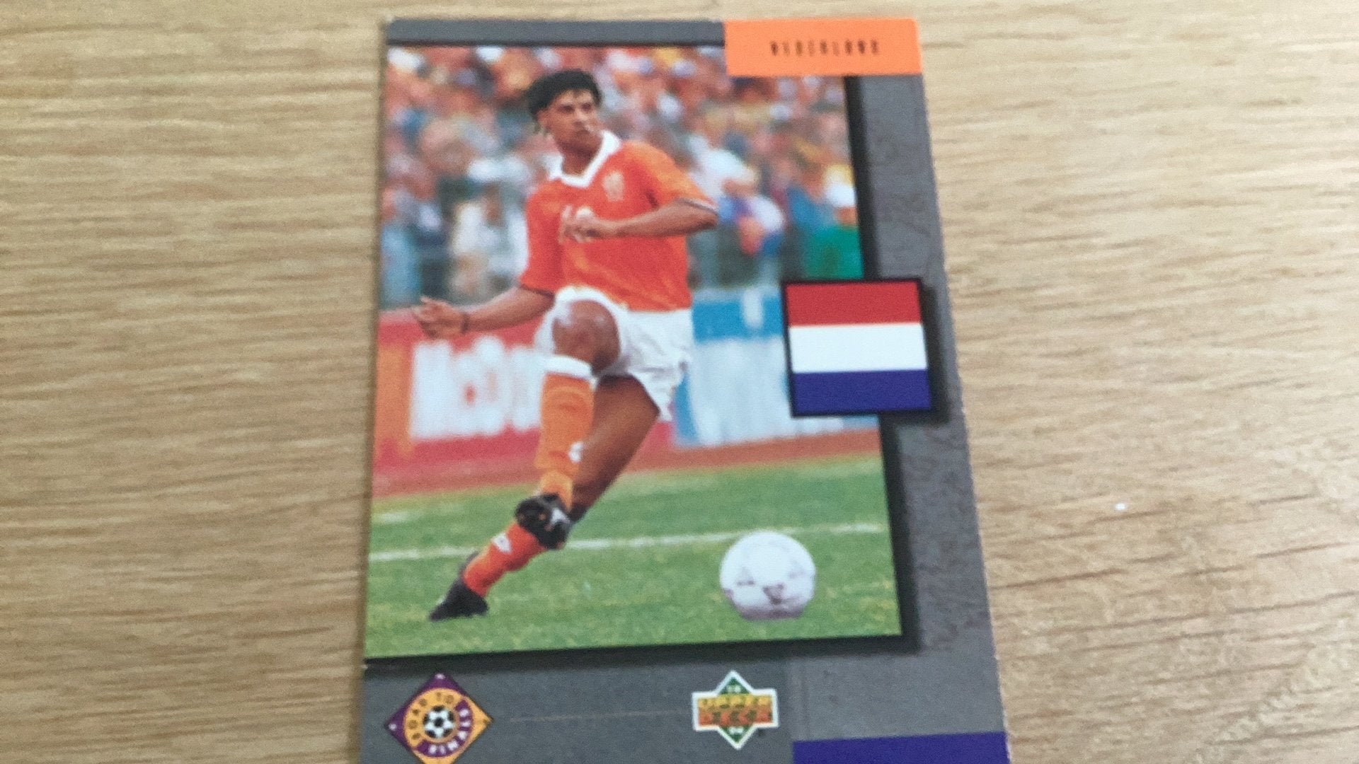 Frank Rijkaard wk usa 1994., Verzamelen, Ophalen of Verzenden, Gebruikt, Ajax, Poster, Plaatje of Sticker