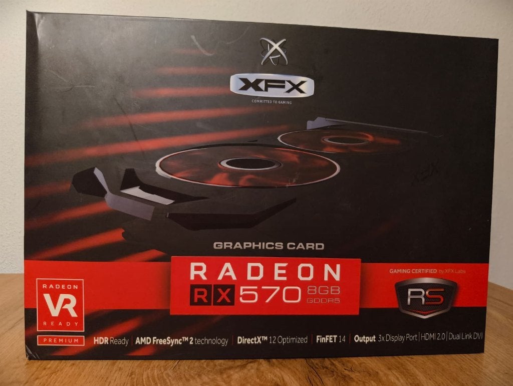 XFX RX 570 RS XXX Edition 8GB, Computers en Software, PCI-Express 3, Gebruikt, AMD, HDMI